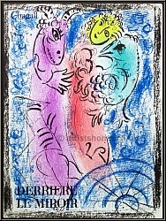 Marc Chagall: Derriere le miroir 132 von 1962 mit 2 Original-Lithographien 'La Baie' (Die Bucht) & 'La Pige'