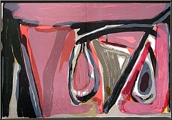 Bram van Velde: 'Hommage' Original-Lithographie fr Aim Maeght, 1982, Mason-Putman 157 - Werke | Bilder