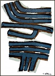 Raoul Ubac: Limites Original-Lithographie 1964, Maeght Paris