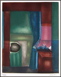 Michle Nedelec: Hommage  Friedlaender Radierung Btten, signiert