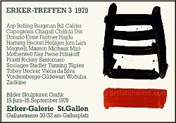 Pierre Soulages: Original Lithographie Nr. 40, Erker-Treffen 1979 - Erker Galerie Plakate | Knstlerplakate