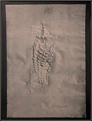 Paul Wunderlich: Fossilierte Ananas, Lithographie 1972, signiert