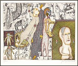 Felix Waske: Ruhe nach dem Sturm, Kaltnadel-Radierung fr 'Journey to Soul', signiert | Druckgrafik | Werke