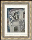 Marc Chagall: Michal rettet David, Original-Lithographie fr Verve Bilder zur Bibel, 1960 - Drucke | Werke