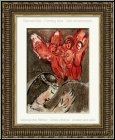 Marc Chagall: Sarah und die Engel, Original-Lithografie Bibel 1960 - Mutter, Schwangerschaft, Abraham | Werke