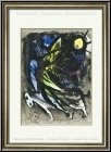 Marc Chagall: Der Engel - mit oder ohne Rahmen eine schne Geschenkidee - Druckgrafik | Bilder | Lithographien