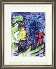Marc Chagall: Elternpaar, der Vater mit schtzender Hand unter dem Kind | Bilder | Druckgrafik | Originale
