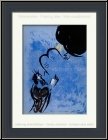 Marc Chagall: Moses empfngt die Gesetzestafeln Gottes, Bilder fr die Bibel 1956 - Originale | Lithographien