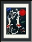 Marc Chagall: Prophet Jesaja, 1956, Original-Lithographie fr Bilder zur Bibel, Die Propheten | Werke | Drucke