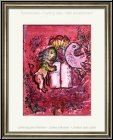 Marc Chagall: Jerusalem Glasmalereien, Lwe Judas mit den Gesetzestafeln, Original-Lithographie 1962 | Werke