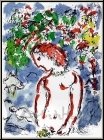 Marc Chagall, 1972: Derriere le miroir 198 - 3 Original-Lithographien
