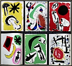 Joan Miro, 1953: Derriere le miroir (DLM) 57-58-59 mit 12 Original-Lithographien, Astrologie - Werke | Drucke