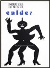 Alexander Calder, 1975: Derriere le miroir 212, Original-Lithographien