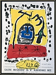 Joan Miro: Galerie Matarasso 1957, Original-Lithographie Arches Btten