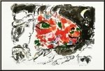 Marc Chagall: 'Nach dem Winter' (Aprs l'hiver) 1972, Original-Lithographie, Frhling - Werke | Originaldrucke