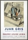 Juan Gris: Galerie Louise Leiris, 1965, Mourlot Lithographie, Plakat