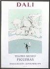 Salvador Dali: Vertreibung, Teatro Museo Figueras, 1974, Lithographie