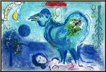 Marc Chagall: Groe Original-Lithografie 