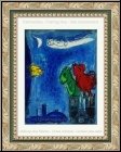 Marc Chagall: Die Scheusale von Notre-Dame (Les Monstres de Notre-Dame) Paris 1954, Original-Lithographie