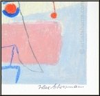 Max Ackermann: Heitere Gestade 1965 Siebdruck Btten Signaturstempel