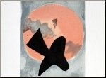 Georges Braque: Soleil et lune II, Sonne und Mond, 1959, Lithographie