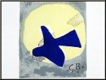 Georges Braque: Soleil et lune II, Sonne und Mond, 1959, Lithographie