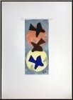 Georges Braque: Soleil et lune I, Sonne und Mond I, 1959, Lithographie