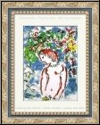 Marc Chagall: Frhlingstag 'Jour de Printemps' 1972, Original-Lithographie (Steindruck) - Rahmenidee | Drucke