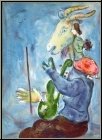 Marc Chagall: Lithographie 