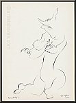 Marc Chagall 'Frhling' Lithographie von 1938 'Printemps' fr Verve - Mourlot Lithographien | Rckseite