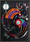 Wassily Kandinsky: Kometen, 1938, Farblithographie, Mourlot
