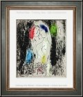Chagall: Original-Lithographie mit zrtlicher Liebesszene, Liebespaar, Lieferung ungerahmt | Lithographien