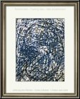 Max Ernst: Der blaue Wald La fort bleue 1962, Original-Lithographie