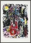 Chagall: Seltene Original-Lithographie mit dem Baum Jesus Christus' ber Paris - Lithographien | Druckgrafik
