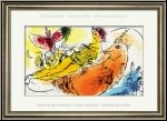 Marc Chagall: Der Akkordeonspieler (L'accordoniste) 1957, Original Lithographie - Druckgrafik | Originale