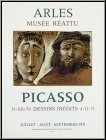 Pablo Picasso: Plakat Muse Rattu Arles, Dessins indits 1971 Mourlot