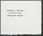 Charles Lapicque: Lithographie Gesang der Vgel, Le chant des oiseaux, 1972 Souvenirs et portraits d'artistes