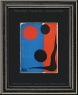 Alexander Calder: Komposition Rot und Blau, 1966 Original-Lithographie fr Maeght und Redfern | Werke | Drucke