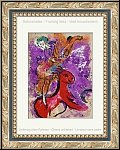 Marc Chagall: 'Kunstreiterin auf rotem Pferd' - L'cuyre au cheval rouge, 1957 Original-Lithographie | Drucke