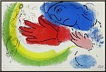 Marc Chagall: Die Kunstreiterin, L'cuyre 1956, Original-Lithographie