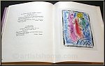 Marc Chagall: Original-Farblithographie 'La Pige' Die Falle 1962, Titelseite Derriere le miroir | Echte Kunst