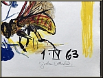 Graham Sutherland: 'Bees' (Bienen) 1963, Original-Lithographie, handsigniert, kosystem - Bilder | Grafiken
