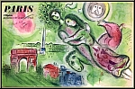 Marc Chagall: Plafond de l'Opra 1964, Romeo und Julia, Originalplakat